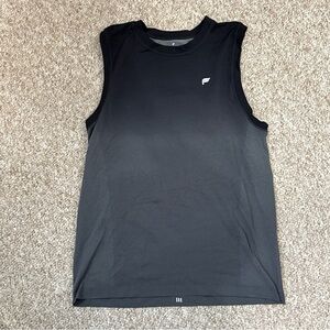 Fabletics Men’s Black Performance Workout Tank Top Medium